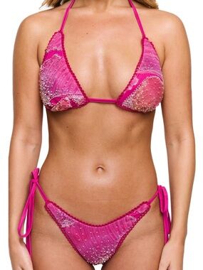 Merlia Bikini Top- Hibiscus